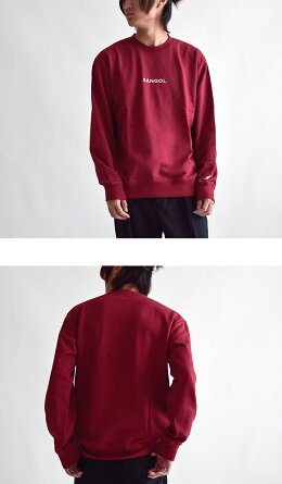 KANGOL/カンゴールKANGOL/スウェット/クルーネック/シンプルトレーナーロゴ刺繍メンズレディース09/29/49ユニセックス男女兼用リンクコーデ8473-7058メンズレディースユニセックスペア半袖ブランドおしゃれかわいいスポーツ綿100%