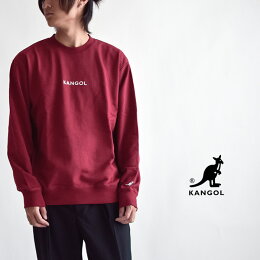 KANGOL/カンゴールKANGOL/スウェット/クルーネック/シンプルトレーナーロゴ刺繍メンズレディース09/29/49ユニセックス男女兼用リンクコーデ8473-7058メンズレディースユニセックスペア半袖ブランドおしゃれかわいいスポーツ綿100%
