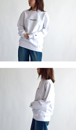 KANGOL/カンゴールKANGOL/スウェット/クルーネック/シンプルトレーナーロゴ刺繍メンズレディース09/29/49ユニセックス男女兼用リンクコーデ8473-7058メンズレディースユニセックスペア半袖ブランドおしゃれかわいいスポーツ綿100%