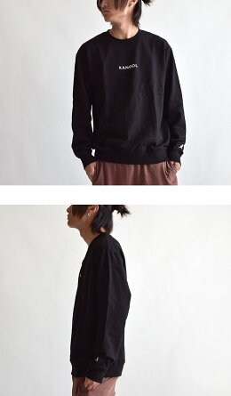 KANGOL/カンゴールKANGOL/スウェット/クルーネック/シンプルトレーナーロゴ刺繍メンズレディース09/29/49ユニセックス男女兼用リンクコーデ8473-7058メンズレディースユニセックスペア半袖ブランドおしゃれかわいいスポーツ綿100%
