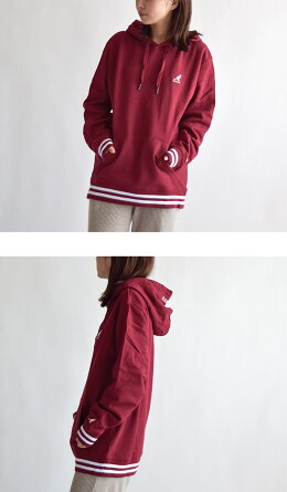 KANGOL/カンゴール/スウェット/リブパーカー/ライン入りシンプルトレーナーロゴ刺繍メンズレディースユニセックス男女兼用リンクコーデ9473-1022メンズレディースユニセックスペア半袖ブランドおしゃれかわいいスポーツ綿100%