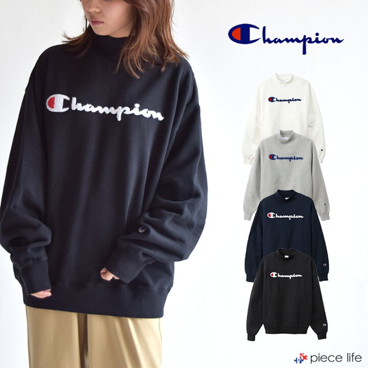 楽天市場 チャンピオン トレーナー Champion Champion チャンピオン 裏起毛 C3 Q033 ロングスリーブ 長袖 ワッペンロゴ 白 紺 ビックロゴ モックネック メンズ レディース 対応 ユニセックス Cロゴ カジュアル スウェット アメカジ 定番 19fw Piece Life ピースライフ 楽天市場 チャンピオン トレーナー Champion Champion チャンピオン 裏起毛 C3 Q033 ロングスリーブ 長袖 ワッペンロゴ 白 紺 ビックロゴ モックネック メンズ レディース 対応 ユニセックス Cロゴ カジュアル スウェット アメカジ 定番 19fw Piece Life ピースライフ