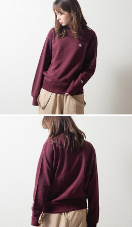 ChampionCHAMPIONチャンピオンワンポイントスウェット(c3-C019)クルーネックスウェット刺繍ロゴ黒グレー白紺ビックロゴメンズレディース対応ユニセックスCロゴファッション定番アイテム裏毛リブ袖ストリートファッションアメカジ定番大きいサイズ