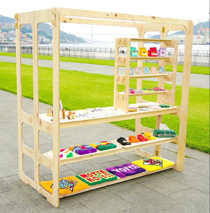 楽天市場】サクッと屋台 販売台 組み立て式 什器 受付カウンター 日本 