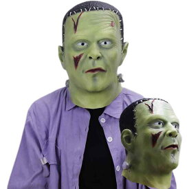 マスク 男女兼用 フランケンシュタイン 悪魔 モンスター ホラー フルフェイス ラテックス ゾンビ 鬼 ハロウィン コスプレ 仮装 イベント パーティー グッズ