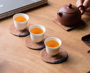 コースター おしゃれ キッチン 雑貨 インテリア 柿染 火傷防止 厚手 耐久性 防水 円形 四角形 コップ タンブラー ダイニング テーブル