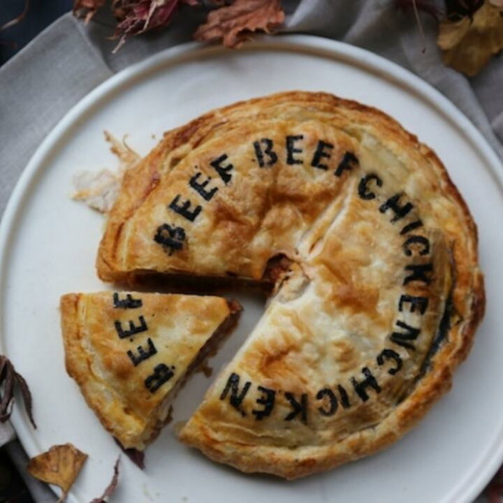 楽天市場 Pie Holic ハーフ ハーフ ビーフミート チキンポット 21cm パイホリック 2 3サイズ パーティーメニュー ギフト パイ ケーキ 個包装 オードブル 内祝い 手土産 贈り物 食品 デザート 冷凍配送 アソート 人気 美味しい お取り寄せスイーツ 手作り Pie Holic