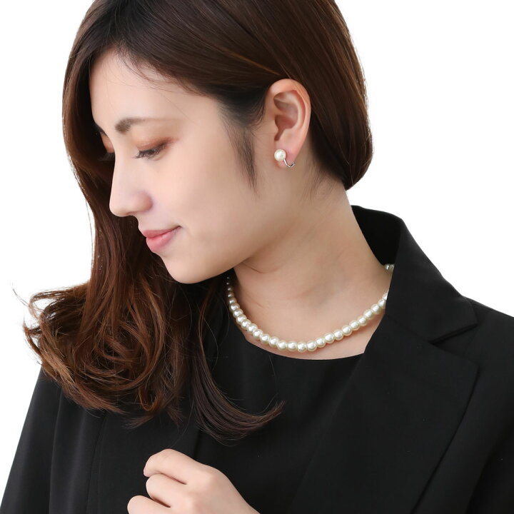 楽天市場】フォーマルジュエリー パールネックレス ピアス イヤリング 
