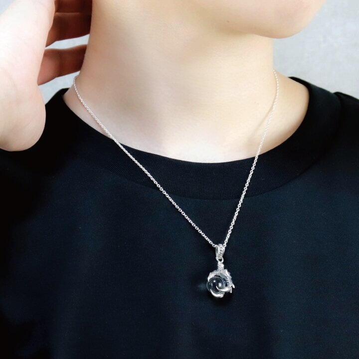 楽天市場】ネックレス ペンダント メンズ シルバー925 水晶 クリスタル 