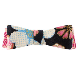 ヘアバレッタ おしゃれ ヘアアクセサリー レディース 日本製 リボン 和風 和柄 モダン 花柄 フラワー柄 髪留め 長髪 前髪 着物 和服 ドレスに合う かわいい オシャレ パーティー 上品 結婚式