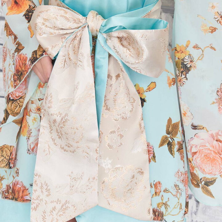 即納 最大半額 シフォン花柄着物ドレス キャバドレス 女性用 透け感 バックvネック カラフル 和柄 衣装 ダンス よさこい 花魁 コスプレ Batesmartin Com