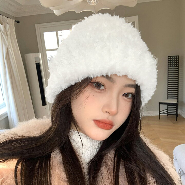 楽天市場】ニット帽 レディース 秋冬 程良いボリューム キャップ 帽子  