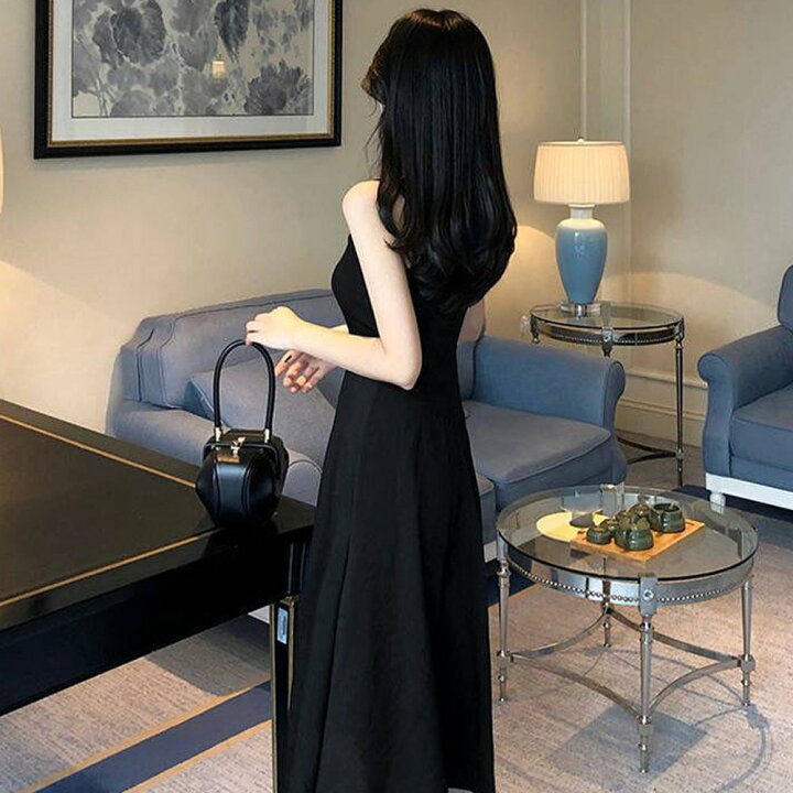 楽天市場】キャミワンピース レディース 春夏 膝丈 3本ストラップ ハイ  