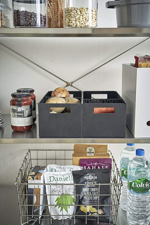 人気を誇る ベジタブルストッカー 野菜室収納 根菜保存 整理ボックス スタッキング可 スライド引出 仕切り付き ホワイト ブラック 白 黒 冷蔵庫の中 仕分け 区分け Aph Tehnik Com Ua