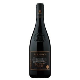 【ピーロート公式】タラパカ グラン・レゼルバ ブラック・ラベル カルメネール ( 2023 ) 750ml 3本セット Tarapaca GR Black Label Carmener チリ アコンカグアヴァレー 赤ワイン カルメネール 辛口 ワイン プレゼント ギフト 贈答 wine Pieroth