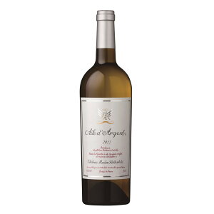 ys[[gzVg[EG[E_W (2022) 750ml 1{ Chateau Aile d'Argent Blanc {h[ C [g [gVg \[Bj u Bordeaux Rothschild Z~ Pieroth Japan