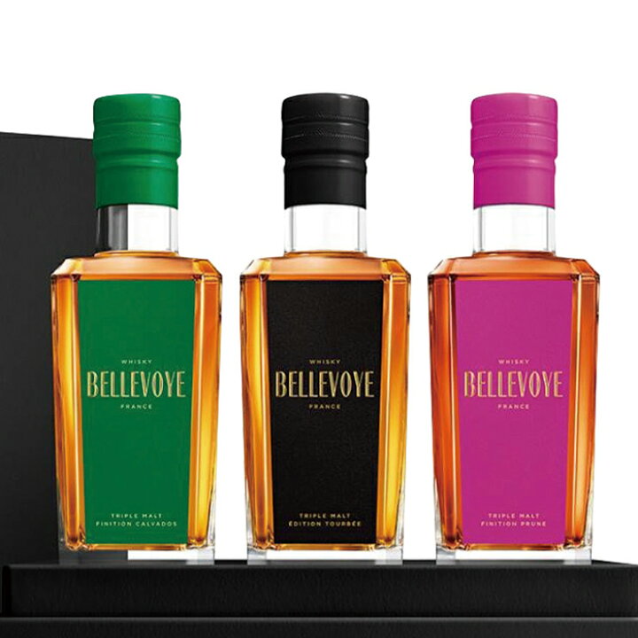 楽天市場】ベルヴォワ ウイスキー (200ml) x 3本セット Bellevoye 