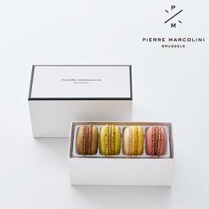 ピエールマルコリーニ マカロン 4個入り 洋菓子 詰め合わせ 父の日 ギフト プレゼント 焼き菓子 送料無料 お返し 誕生日 内祝い お祝い スイーツ 御礼