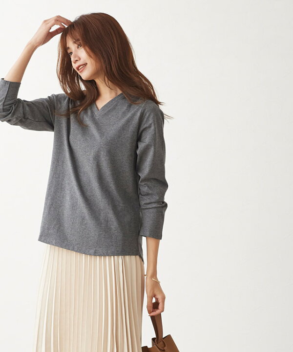 楽天市場 期間限定1 000円均一 選べる綿100 ロンt ロンt カットソー ロングtシャツ 長袖カットソー 長袖tシャツ レディース Tシャツ 長袖 綿 コットン 綿100 コットン100 無地 黒 白 ボーダー 夏 代 30代 40代 ピエロ Pierrot Md Pierrot ピエロ