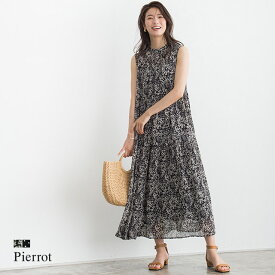 楽天市場 花柄 ワンピース 黒の通販