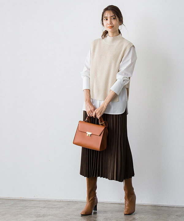 楽天市場 2丈から選べる スエードタッチ プリーツスカート スカート プリーツスカート ロングスカート プリーツ ロング スウェード レディース ピエロ Pierrot Pierrot ピエロ