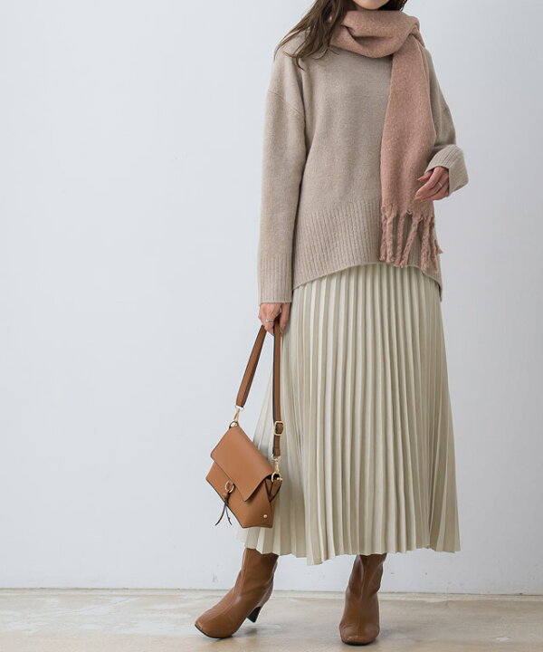 楽天市場 2丈から選べる スエードタッチ プリーツスカート スカート プリーツスカート ロングスカート プリーツ ロング スウェード レディース ピエロ Pierrot Pierrot ピエロ