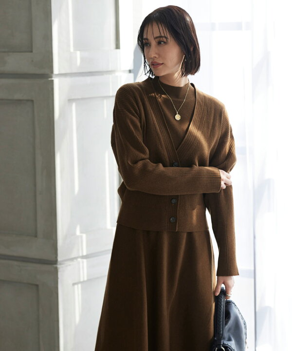 楽天市場 Rasw 送料無料 あす楽 総針ニットフレアワンピース ワンピース ワンピ 総針編み ニット フレア ウエスト切り替え スリット 滑らか 白 ネイビー きれいめ 上品 レディース ラス Rasw 冬 ピエロ Pierrot Pierrot ピエロ