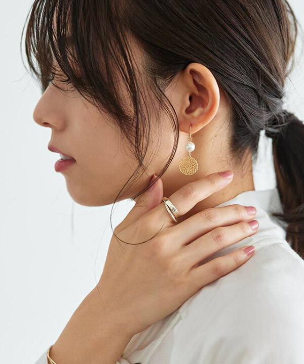 楽天市場】選べるデザインパールフックピアス ☆ フックピアス 