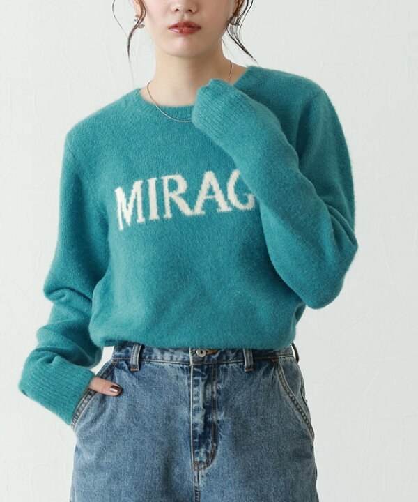 楽天市場】【アウトレット】【返品不可】ふんわりシャギーロゴニット  