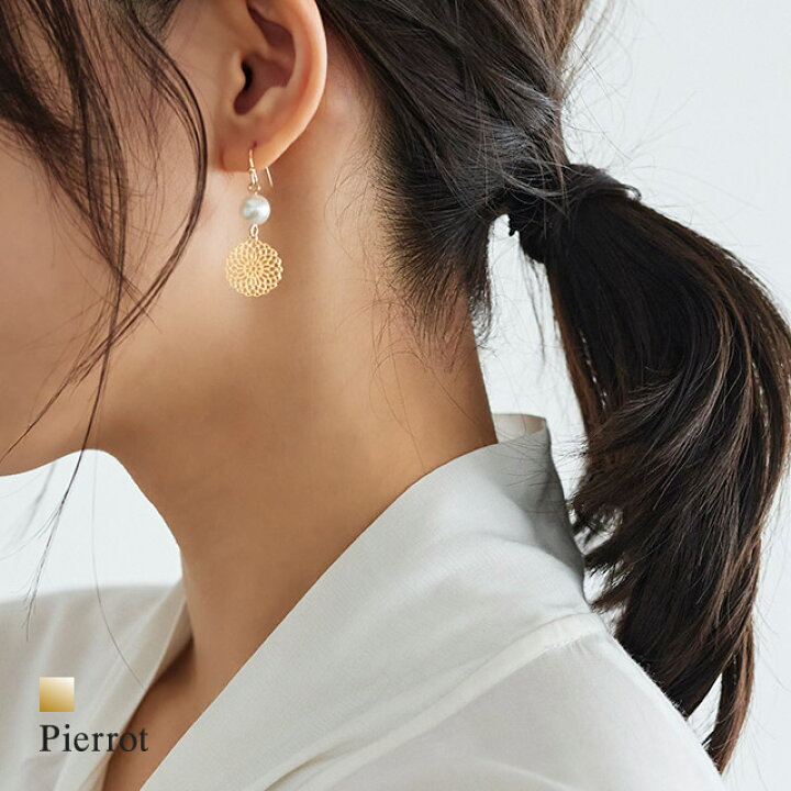 楽天市場】選べるデザインパールフックピアス ☆ フックピアス 