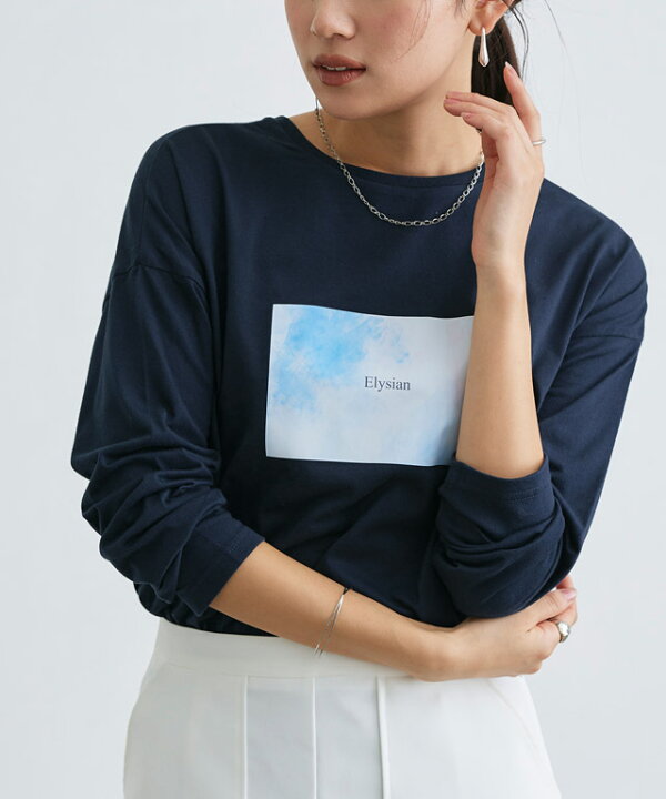 楽天市場】【決算SALE！】アートプリントロンT ☆ Tシャツ ロンT 長袖T 