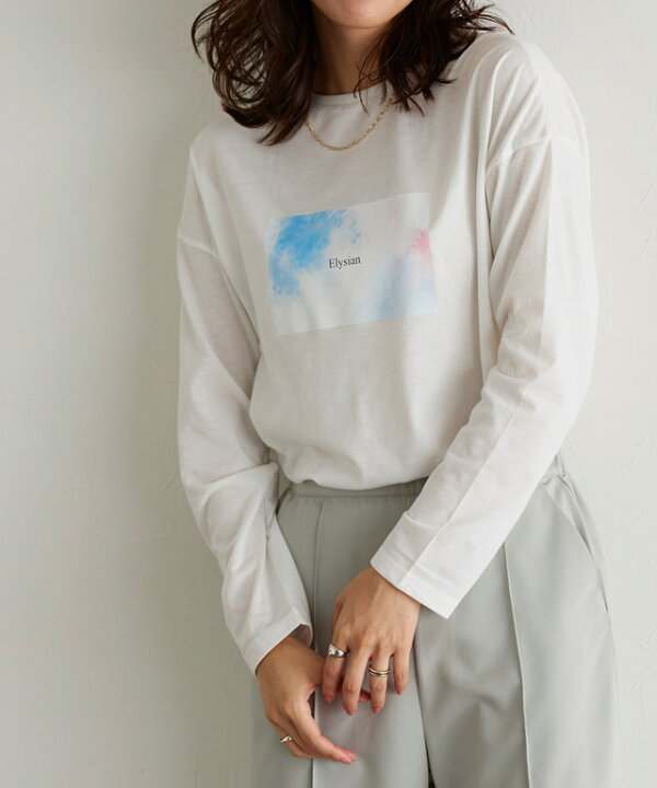 楽天市場】【決算SALE！】アートプリントロンT ☆ Tシャツ ロンT 長袖T 