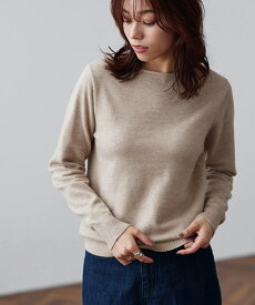 30%OFFクーポン対象★ニット プレミアムカシミヤタッチニット ☆ もっちり セーター レディース カシミヤタッチ カシミヤ Vネック 長袖 きれいめ オフィス 【Pierrot】 oc_t ピエロ 送料無料