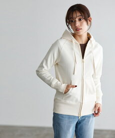 【全品20％OFFクーポン】【半額！】【返品交換不可】パーカー レディース 裏毛ZIPラグランパーカー ☆ スウェット 綿100％ フード 裏毛 wジップ 長袖 ピエロ