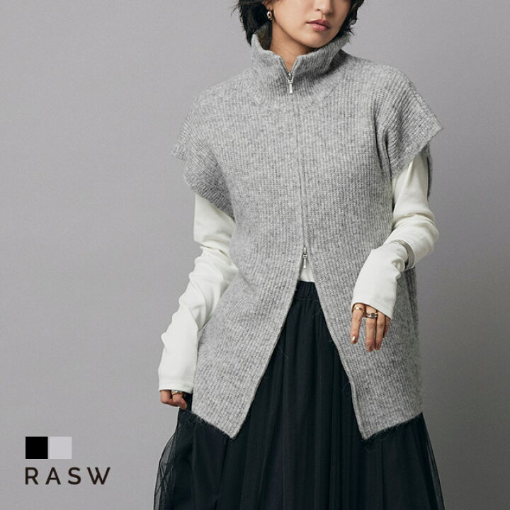 楽天市場】【MAX15％OFFクーポン！】[RASW]ダブルジップハイネック 