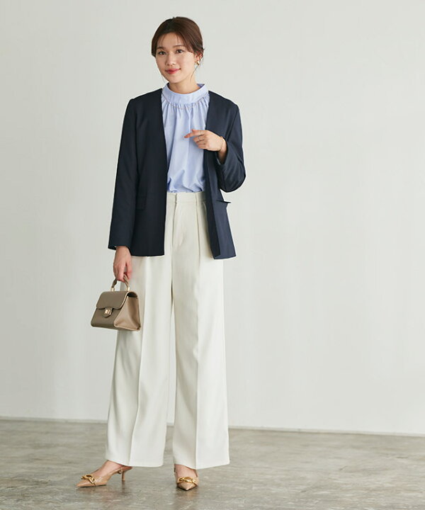 楽天市場】【送料無料】ノーカラージャケット ☆ ジャケット ノー  