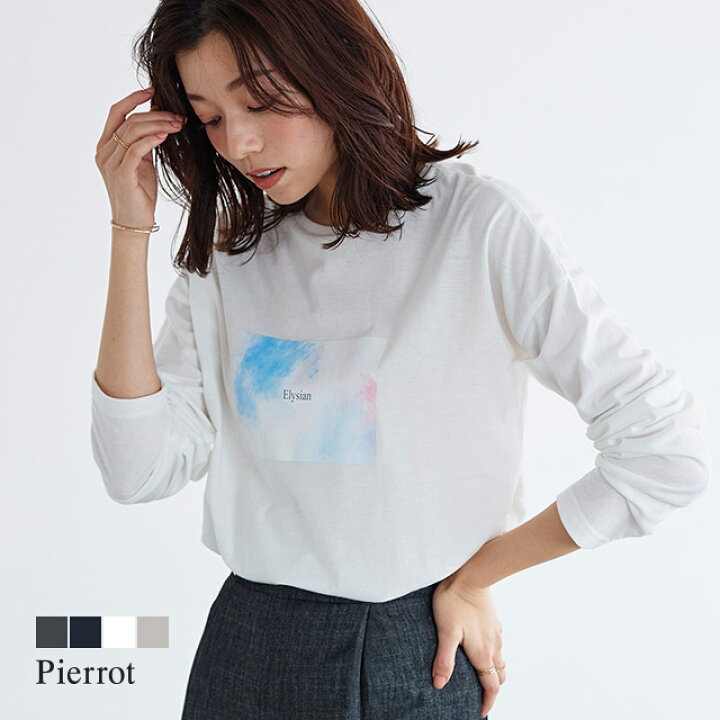 楽天市場】アートプリントロンT ☆ Tシャツ ロンT 長袖Tシャツ 2way 