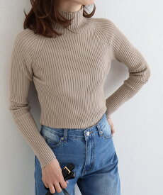 ≪最終SALE！≫【返品交換不可】ストレッチリブハイネックニット ☆ ニット レディース リブニット ストレッチ レーヨン混 シンプル 上品 きれいめ オフィス 着回し レイヤード 長袖 黒 白 pierrot 秋 ピエロ