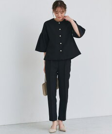 【MAX15％OFFクーポン】【期間限定SALE！】入園式 入学式 パールボタンジャケットセットアップ ☆ 低身長 スーツ 卒園式 卒業式 ママスーツ セットアップ パンツスーツ セレモニー フォーマル レディース ピエロ 送料無料≪当日発送≫