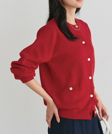 【春ニットフェア】【今だけ送料無料】≪当日発送≫新色！選べるボタン多機能ポケットニットカーディガン ☆ カーディガン ニット 洗える UVcut 抗菌防臭 ポケット 選べるボタン ピエロ