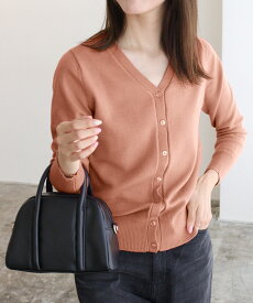 【3/10〜全品10％OFFクーポン】≪当日発送≫プレミアムカシミヤタッチカーディガン ☆ カーディガン ニット カーデ トップス アンサンブル きれいめ オフィス レディース ピエロ pierrot 送料無料