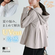 【ラスト全品10％OFFクーポン】【一部予約】多機能フレアパーカー ☆ パーカー UVカット 吸水速乾 接触冷…