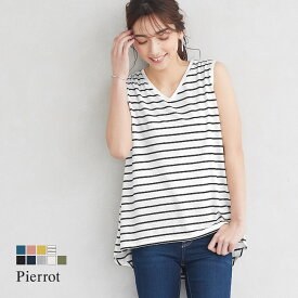 楽天市場 ノースリーブ Tシャツ カットソー トップス レディースファッションの通販