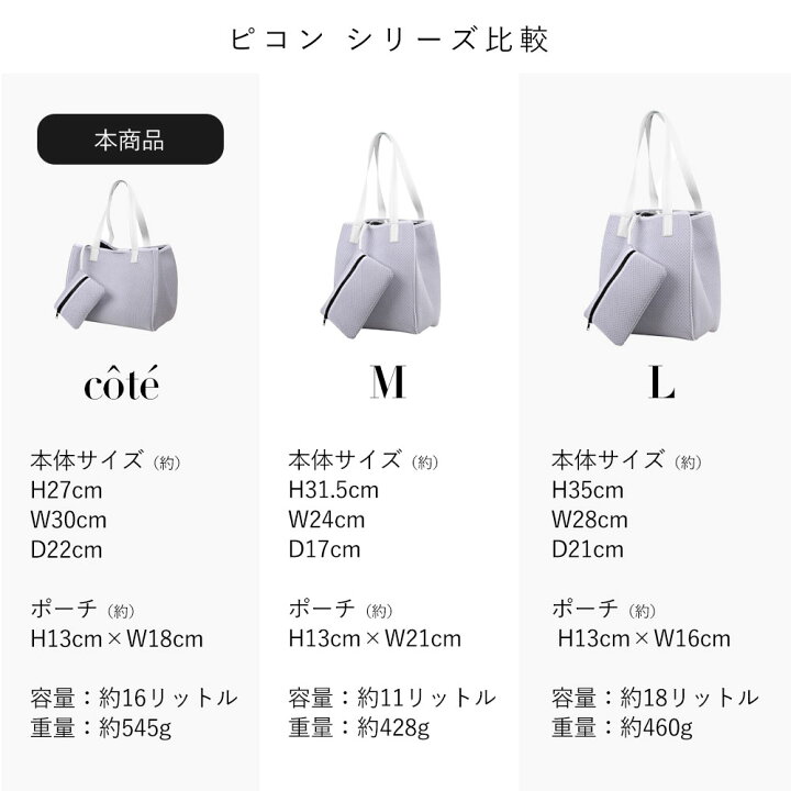楽天市場】qbag paris ネオプレーン ピコン コテ │ cote レディース 