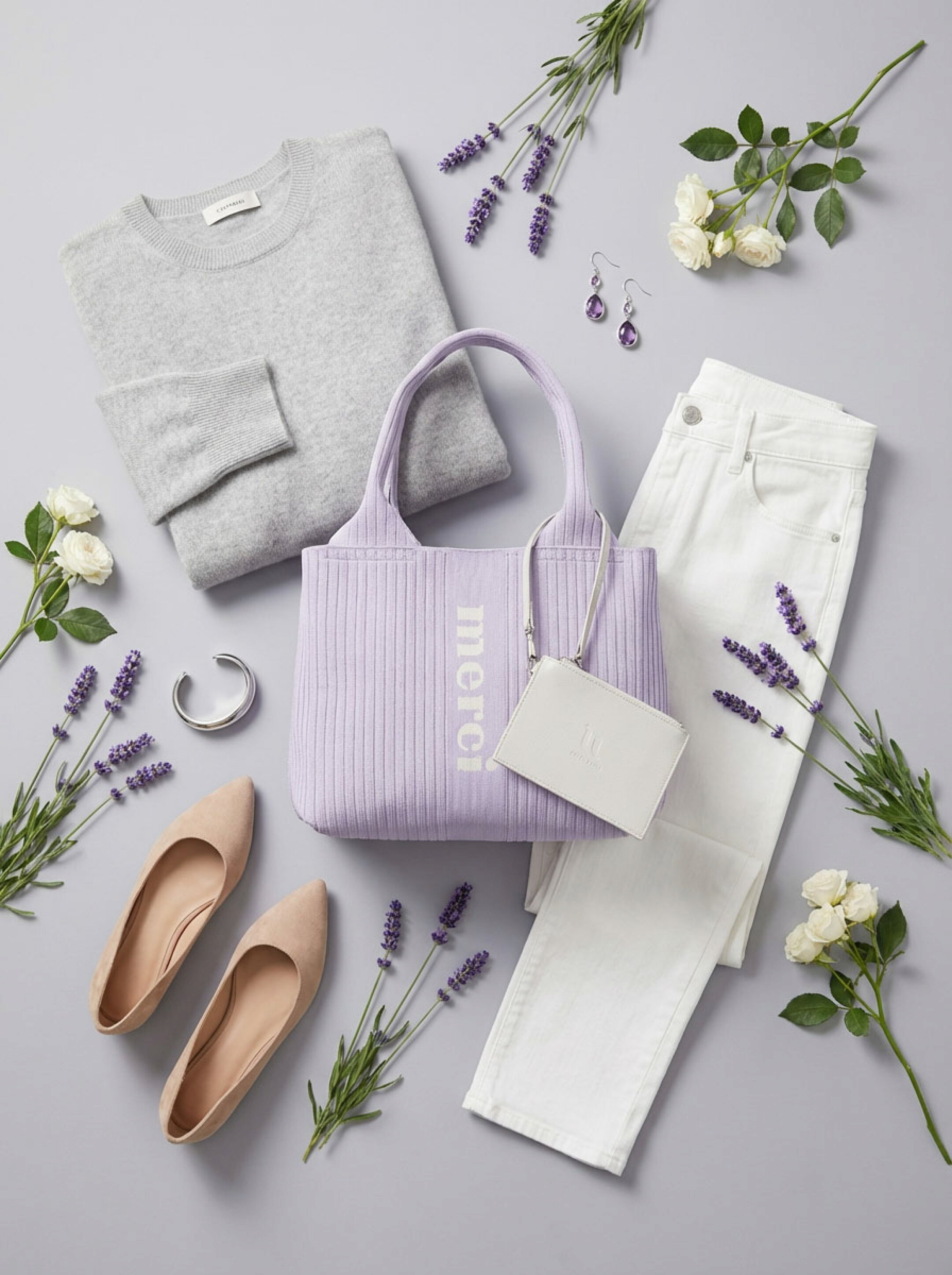 女性らしく上品な雰囲気に tricote petit
