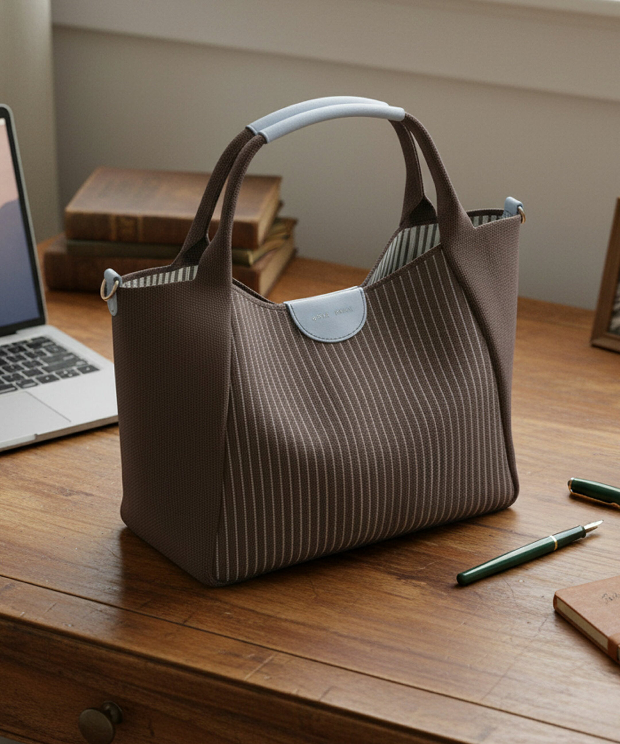 ニットバッグ qbag トリコット コロネット