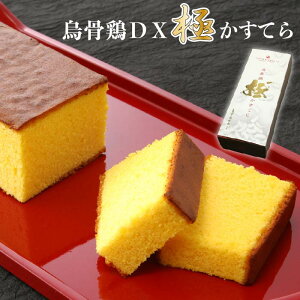 【貴重な烏骨鶏卵を使用!!】烏骨鶏DX極カステラ(ギフト 烏骨鶏 カステラ かすていら かすてら 御歳暮 お歳暮 誕生日 プレゼント お菓子 スイーツギフト しっとり 烏骨鶏本舗 地域産品)