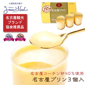 【楽天ランキング受賞! TV番組ぐっさん家で紹介】ハロウィン メゾン・ド・ジャンノエル 名古屋プリン 3個セット 送料無料 ( 生菓子 プレゼント ギフト スイーツ 手土産 お土産 名古屋コー