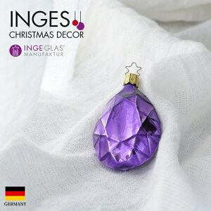 10121S019 �h�C�cINGE-GLAS MANUFAKTUR(�C���Q�E�O���X)��TREND2019[A6] �g�����h���C�� Diamant [Adunkellila glanz] �_�[�N�p�[�v���@�_�C�������h �n���h���C�h�I�[�i�����g[A]���[���b�p ���A�� �N���X�}�X �s