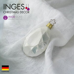 10141S019 �h�C�cINGE-GLAS MANUFAKTUR(�C���Q�E�O���X)��TREND2019[A10] �g�����h���C�� Diamant [Aporzellanweis opal] �z���C�g�p�[���@�_�C�������h �n���h���C�h�I�[�i�����g [A]���[���b�p ���A�� �N���X�}�X